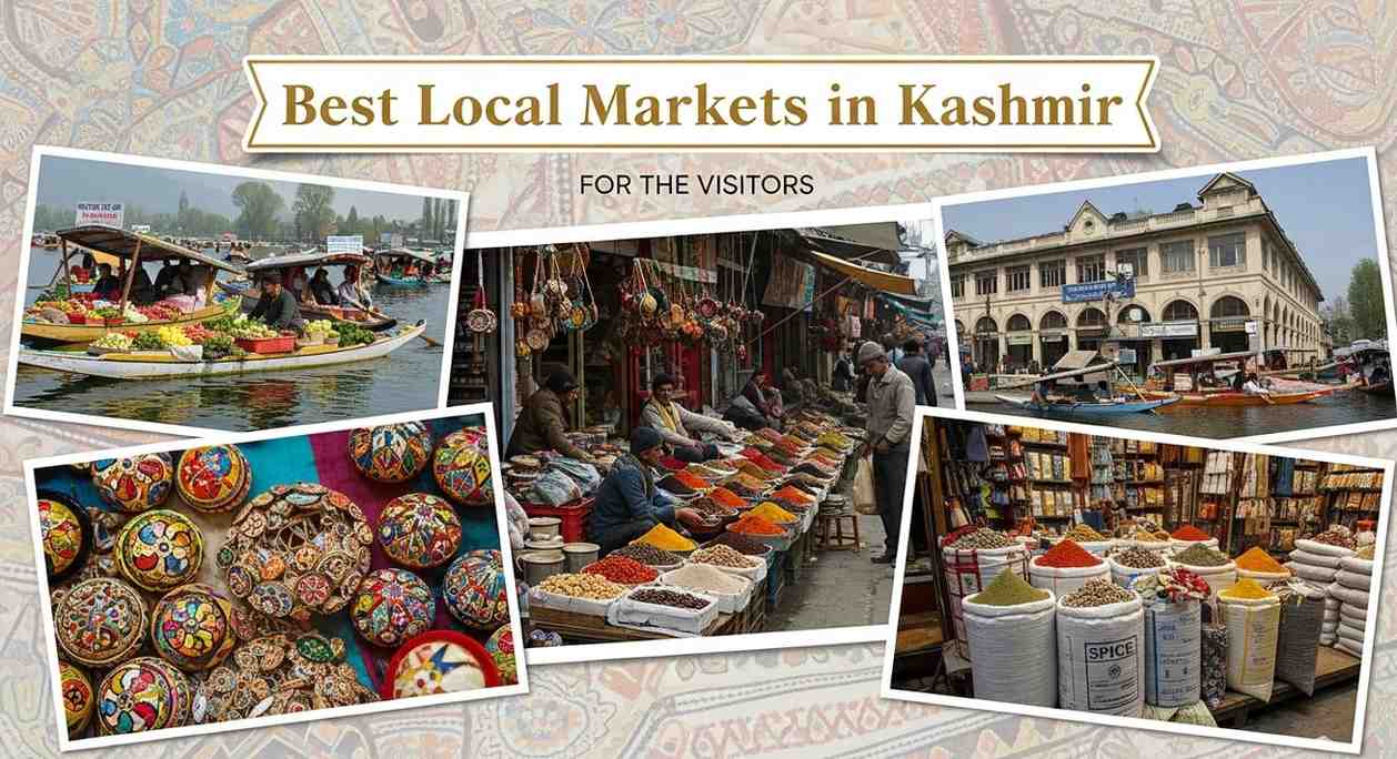 Best Local Markets in Kashmir For the Visitors