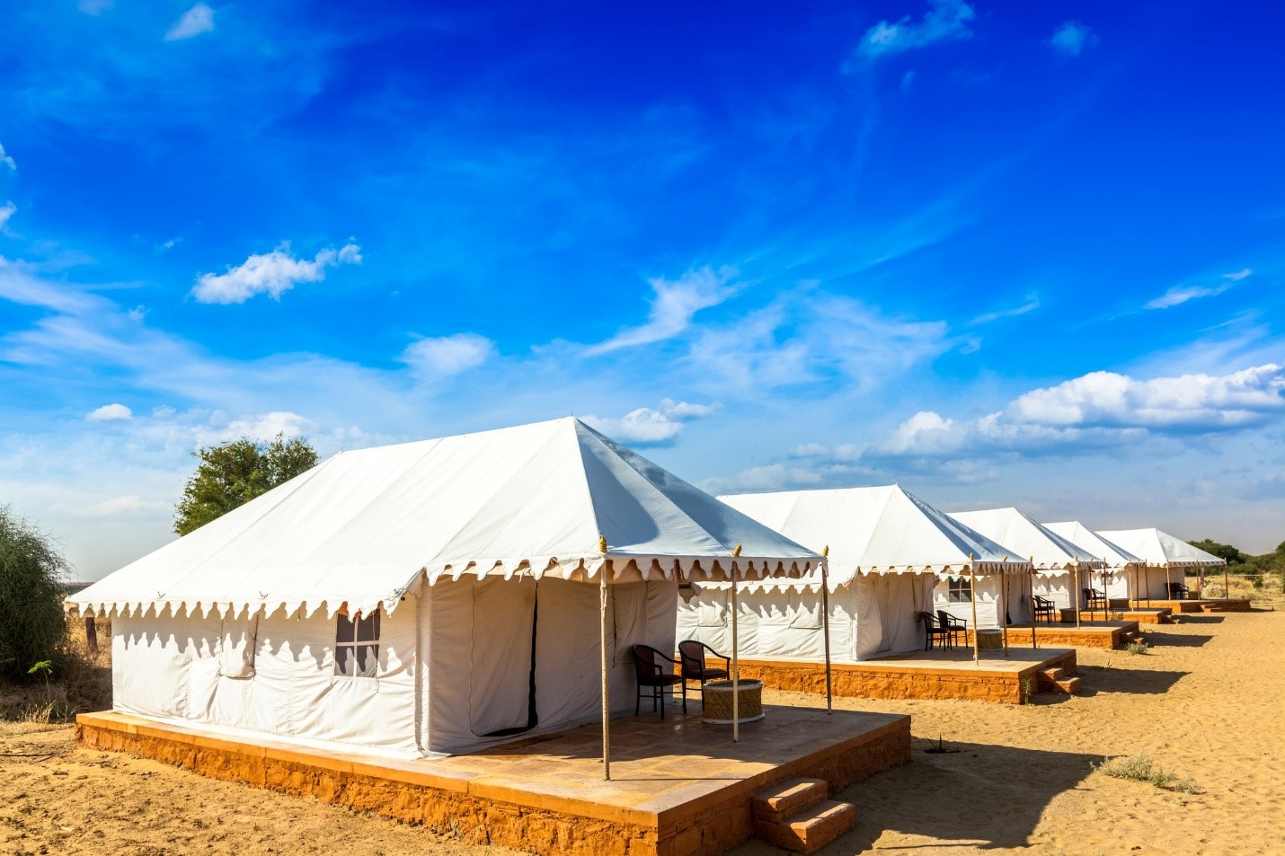 The Desert Camp: Comfort and Culture Under the Stars