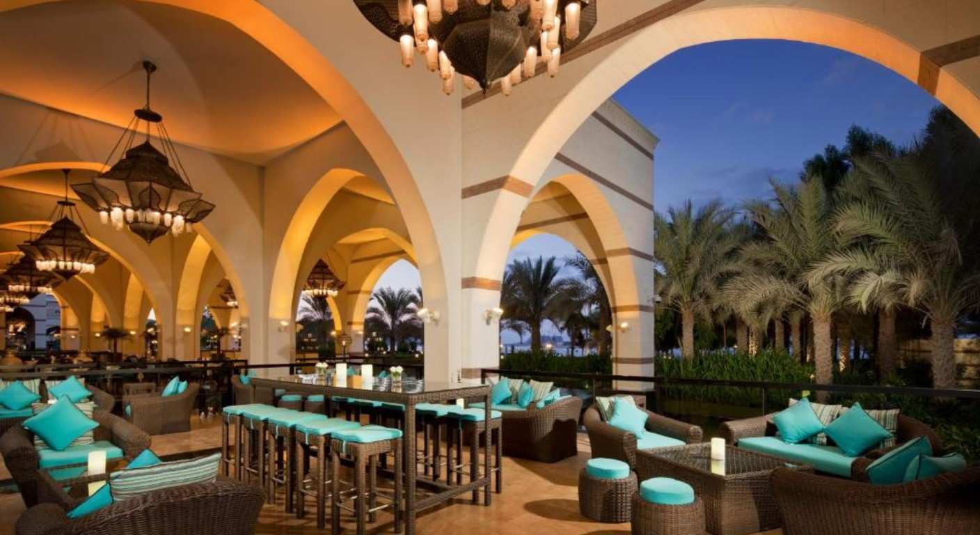 Ottoman-style beachfront resort Jumeirah Zabeel Saray with private beach on Palm Jumeirah