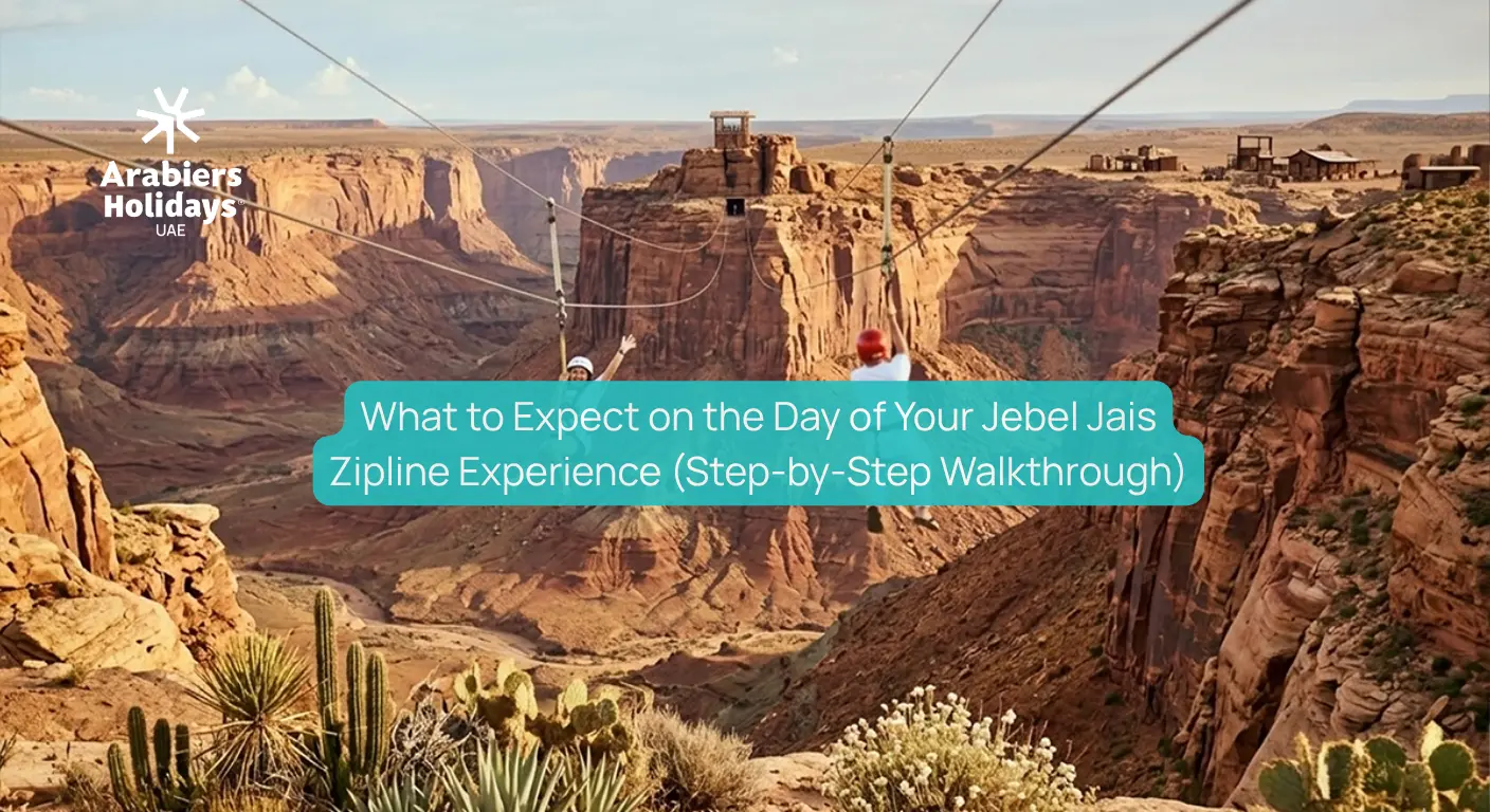 What to Expect on the Day of Your Jebel Jais Zipline Experience? (Step-by-Step Walkthrough)