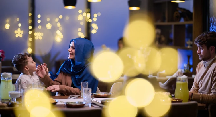 Contemporary Emirati dish with Dubai Fountain view at Ana restaurant, Dubai Mall