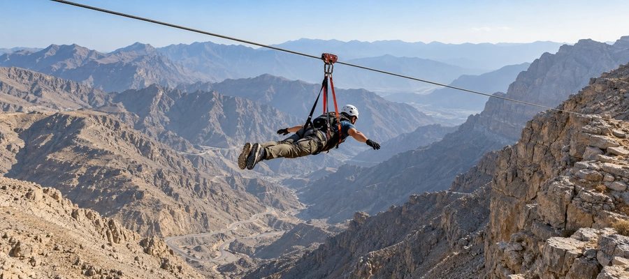 How to Plan a Jebel Jais Zipline Trip from Dubai