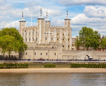 Tower of London on the London to Edinburgh Fly-Drive