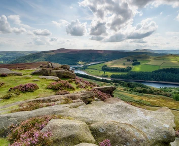 Peak District moorland on the England and Scotland Grand Tour