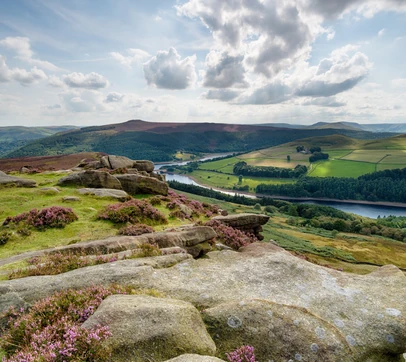 Peak District moorland on the England and Scotland Grand Tour