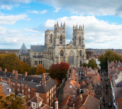 York Minster and historic York on the London to Edinburgh Fly-Drive