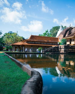 Isurumuni Rajamaha Viharaya featured in the 4 weeks Sri Lanka itinerary by Jude Abraham for Arabiers Holidays
