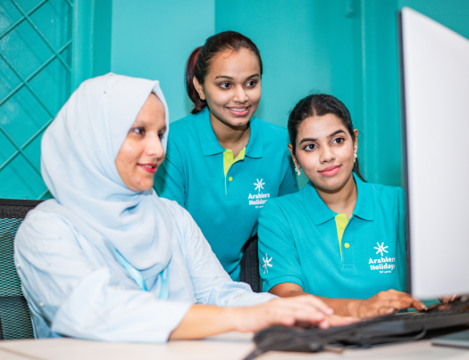 Arabiers Holidays customer support team